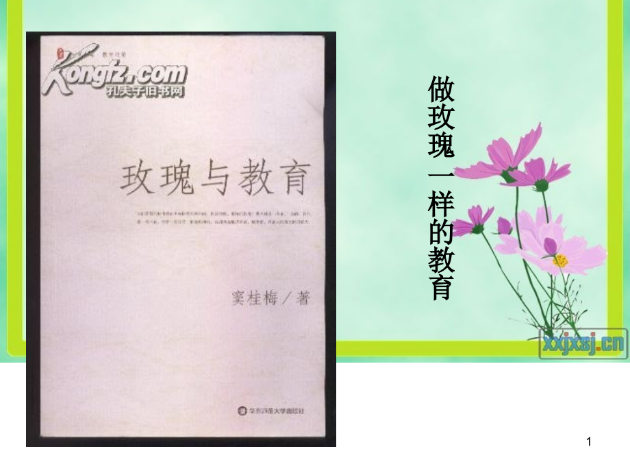 玫瑰与教育ppt课件.ppt_第1页