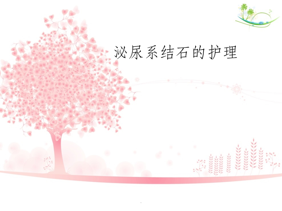 泌尿系结石的护理ppt课件.ppt_第1页