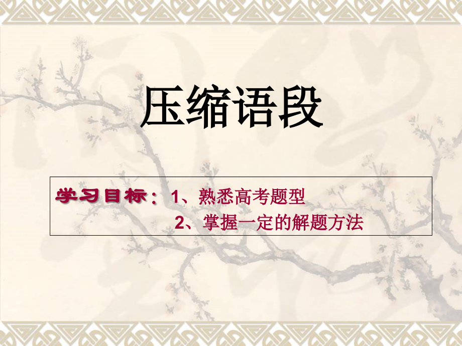 压缩语段专题.ppt_第1页