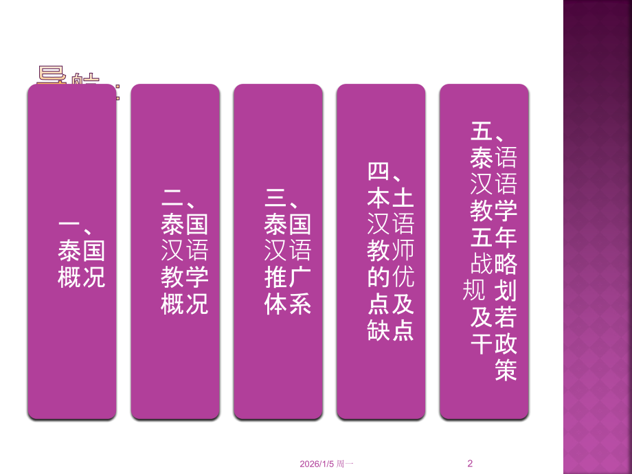 泰国对外汉语教学概况-PPT课件.ppt_第2页