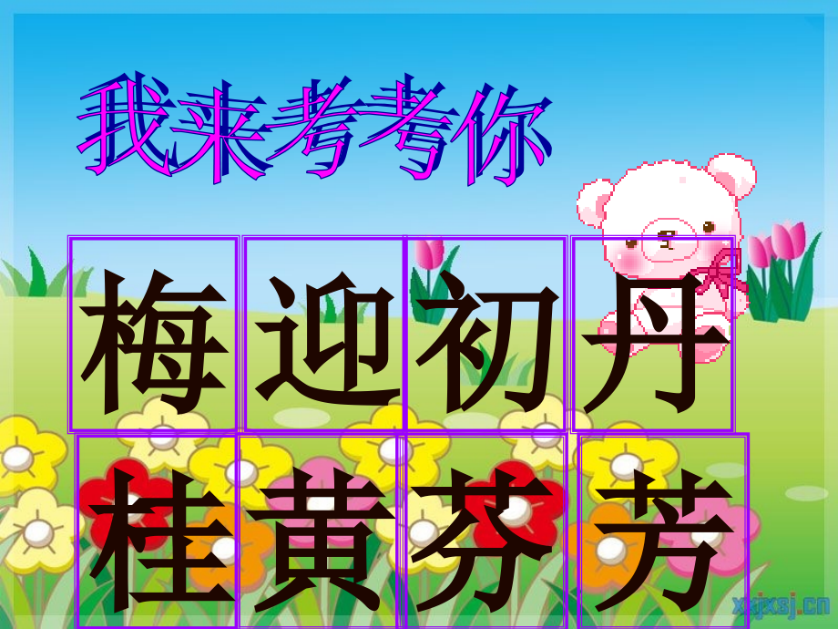识字二《花名歌》.ppt_第2页