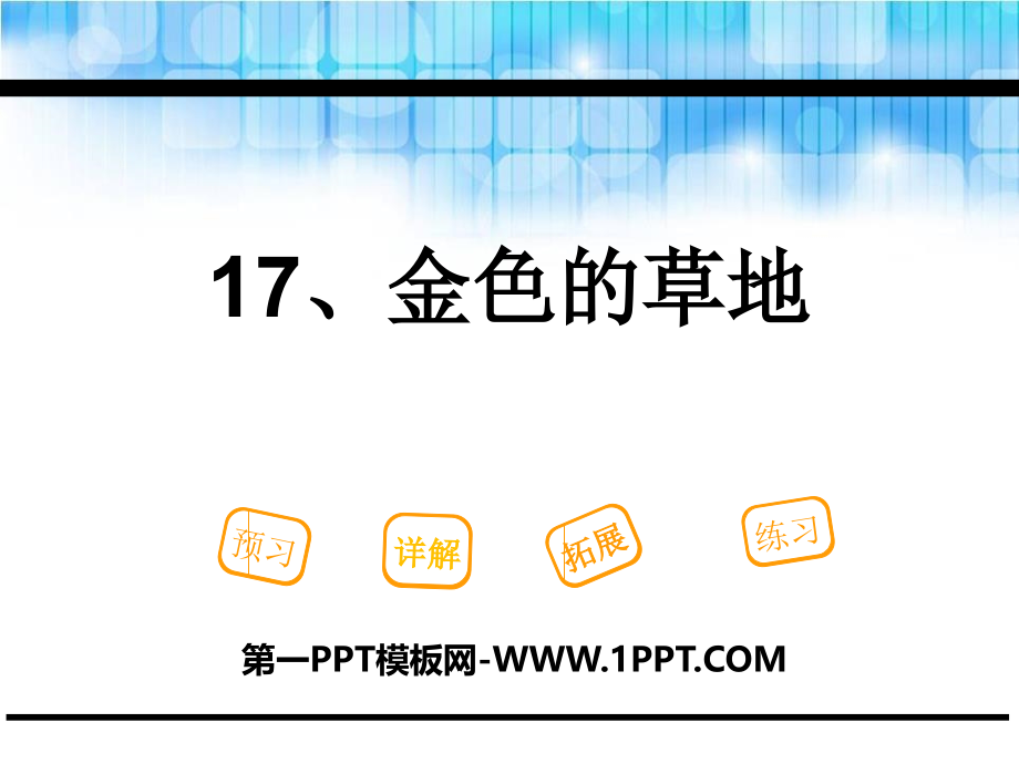 ②金色的草地.pptx_第1页