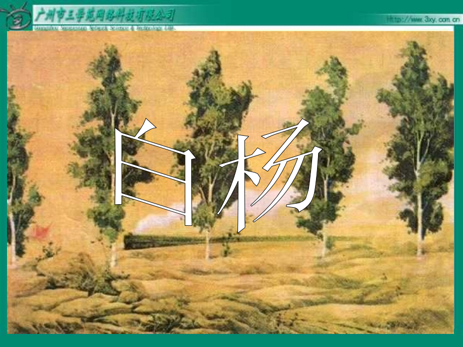 《白杨》PPT课件.ppt_第2页