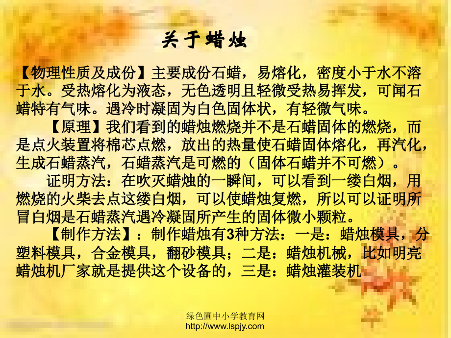 六年级科学上册蜡烛的变化.ppt_第2页