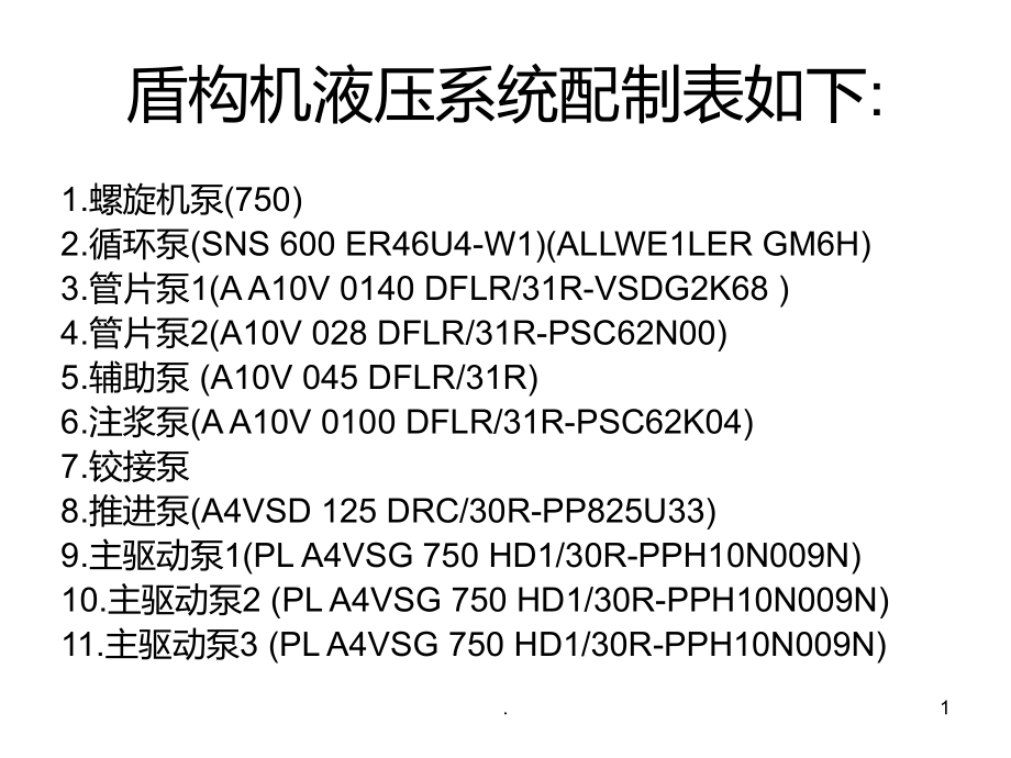 铁建重工盾构机配置.ppt_第1页