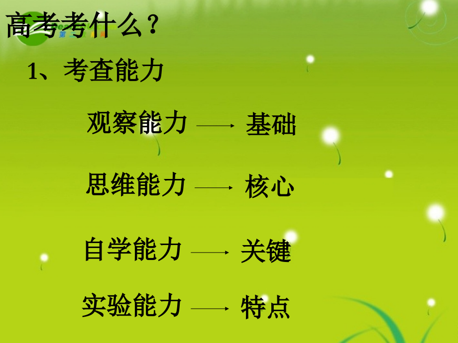 湖南师大 高二化学 高考化学复习指导课件 新人教版.ppt_第2页