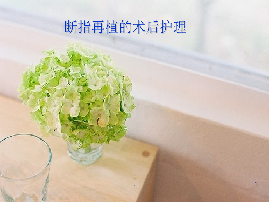 断肢再植的术后护理PPT课件.ppt_第1页