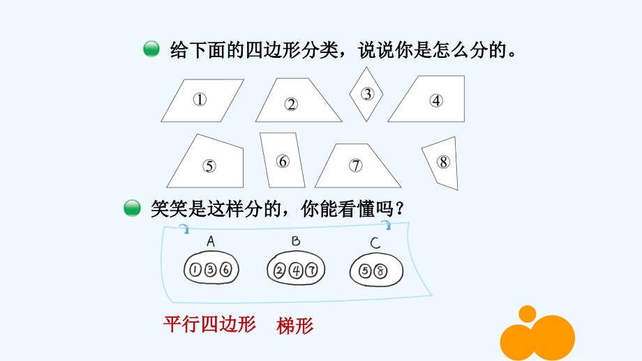 小学数学北师大四年级《四边形的分类》课件.pptx_第2页
