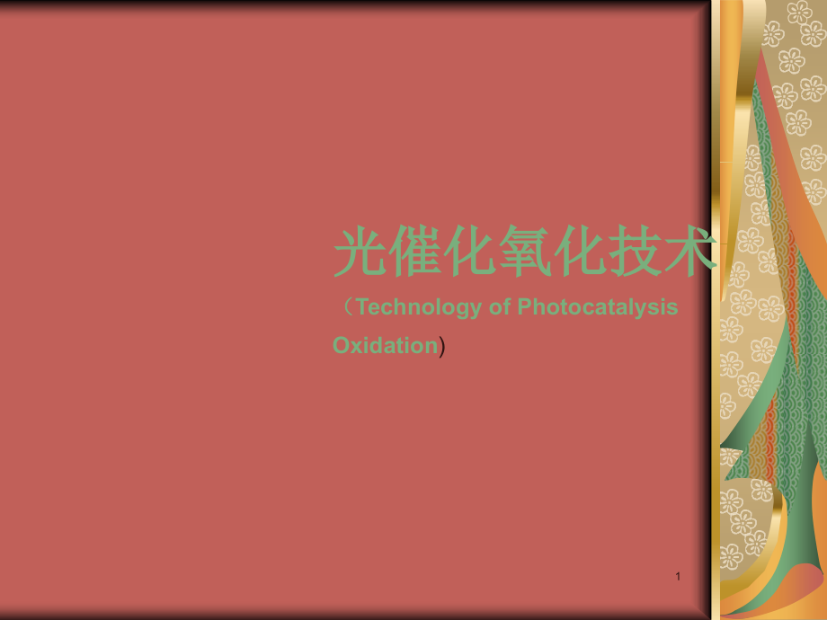 光催化氧化技术ppt课件.ppt_第1页
