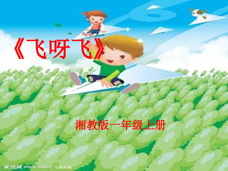 《飞呀飞》课件.pptx_第1页
