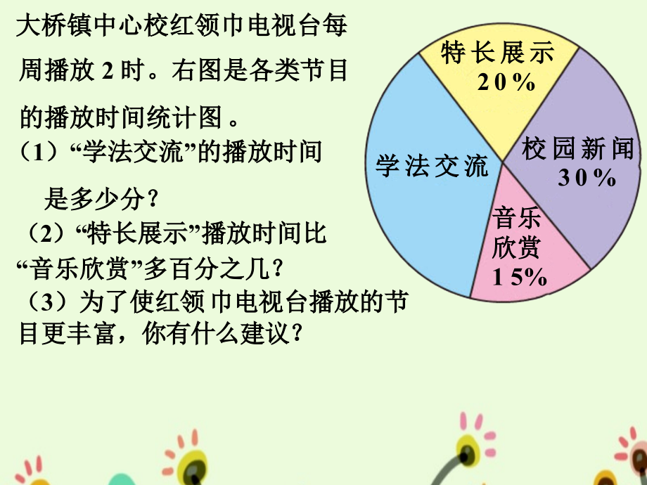 大桥镇中心校红领巾电视台每周-统计与概率.ppt_第1页
