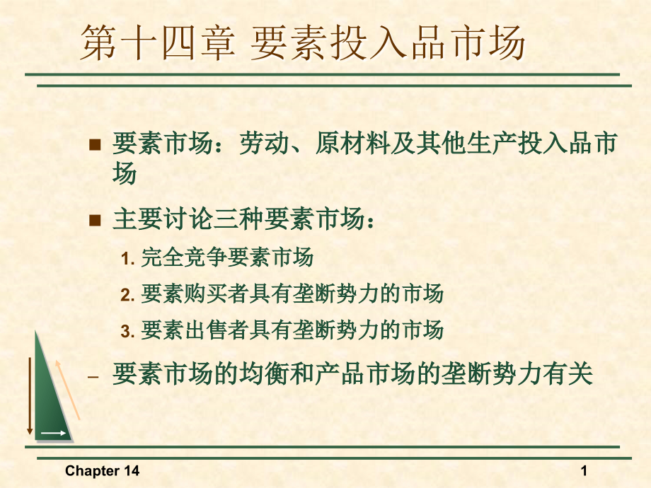第十四章 要素投入品市场.ppt_第1页