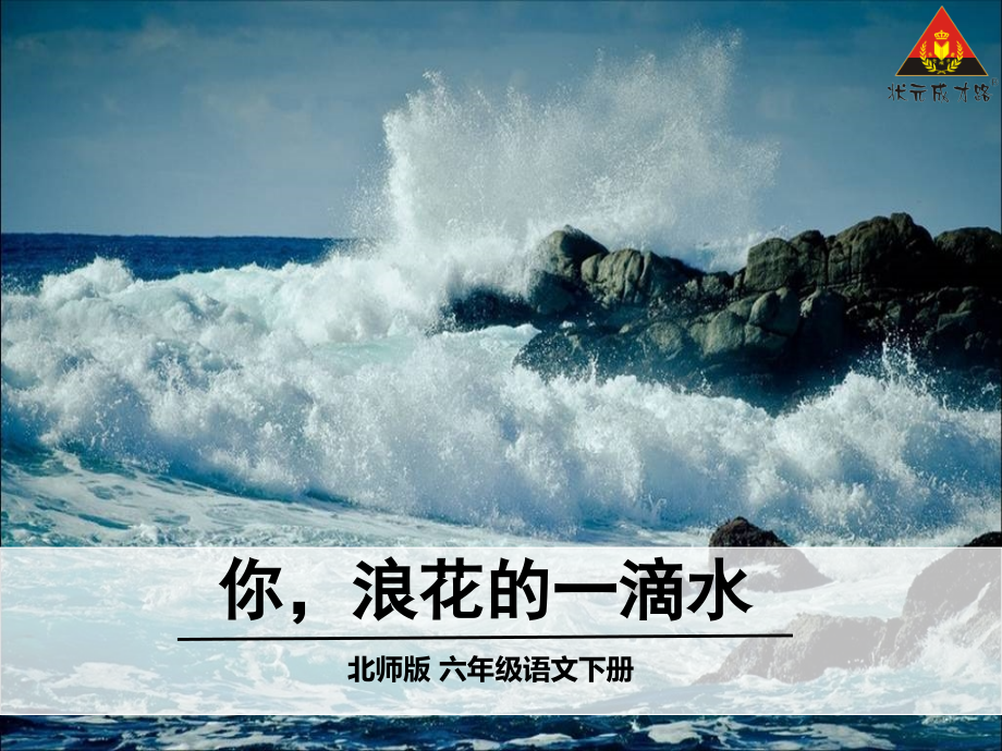 你浪花的一滴水.ppt_第1页
