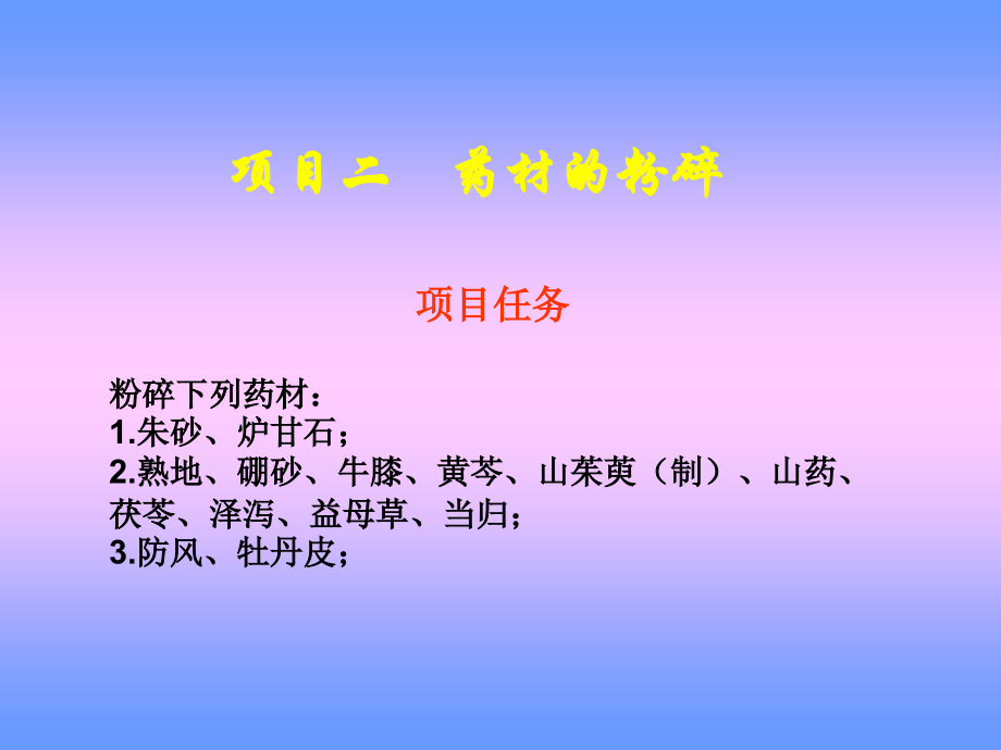 项目二药材的粉碎.ppt_第2页