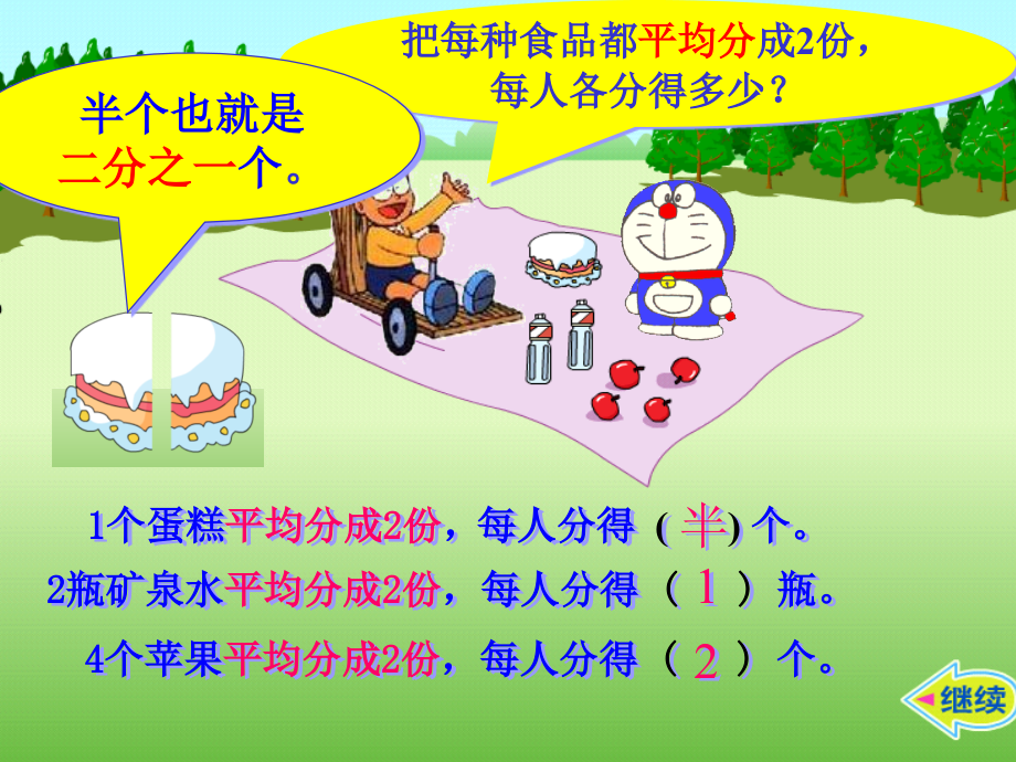 苏教版三上认识分数.ppt_第2页