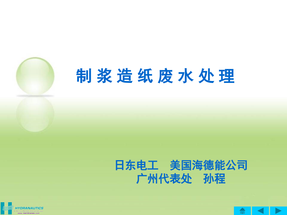 造纸废水.ppt_第1页