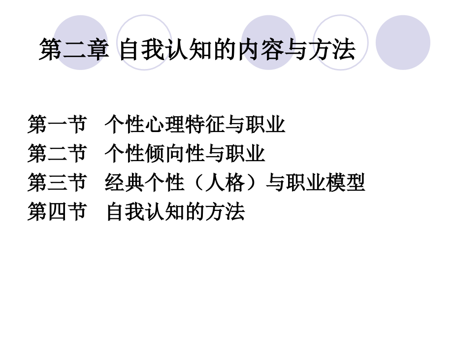 第二章 自我认知的内容与方法.ppt_第1页