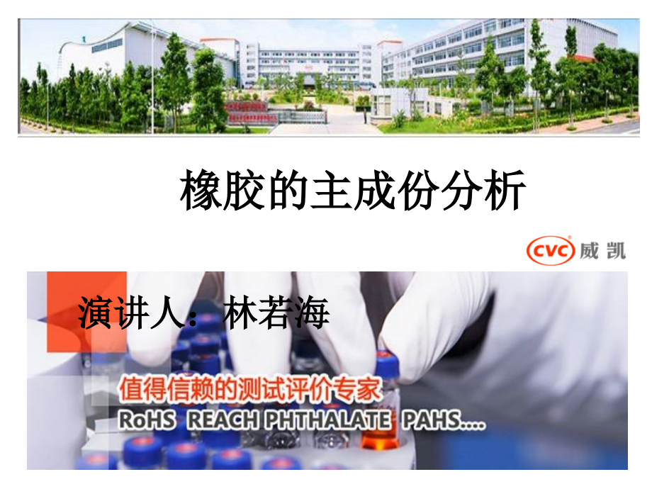 成品橡胶的成分分析.ppt_第1页