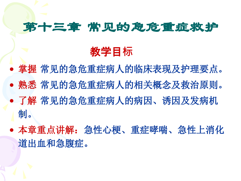 第十三章常见急危重症救护.ppt_第1页