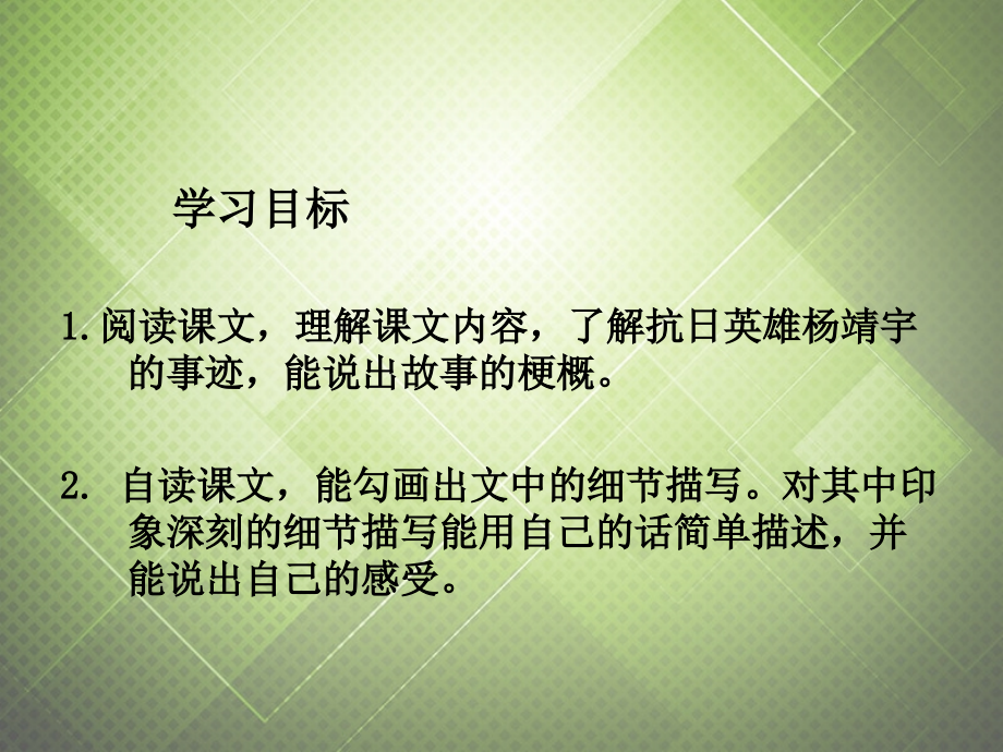六年级语文下册-抗日英雄杨靖宇课件-西师大版.ppt_第2页