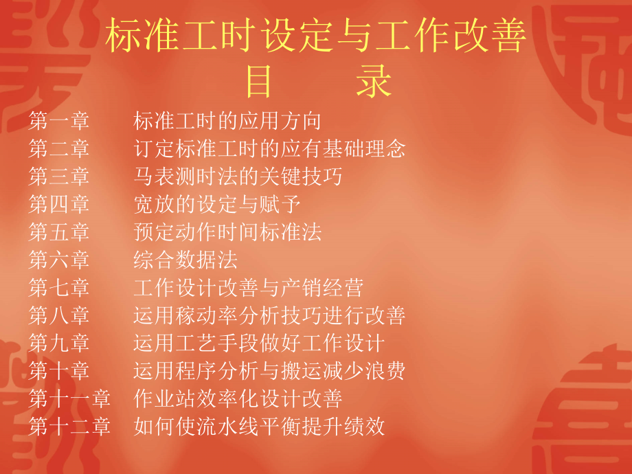标准工时制定与工作改善-1.ppt_第1页