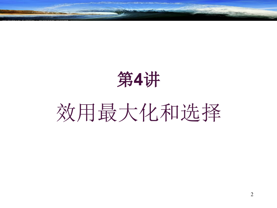 第4讲-效用最大化和选择.ppt_第2页