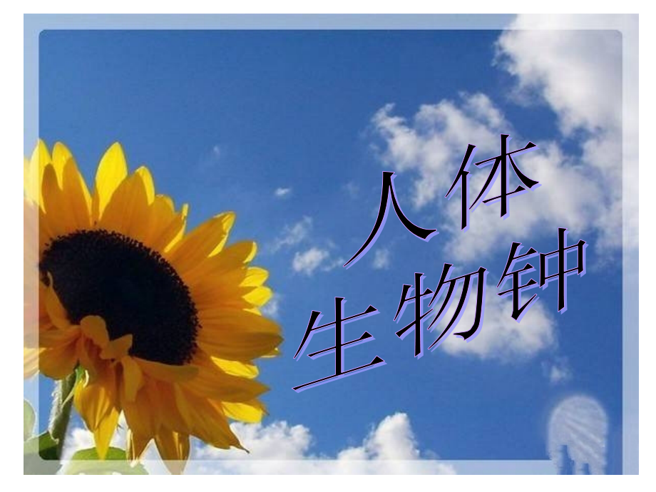 人体生物钟.ppt_第1页