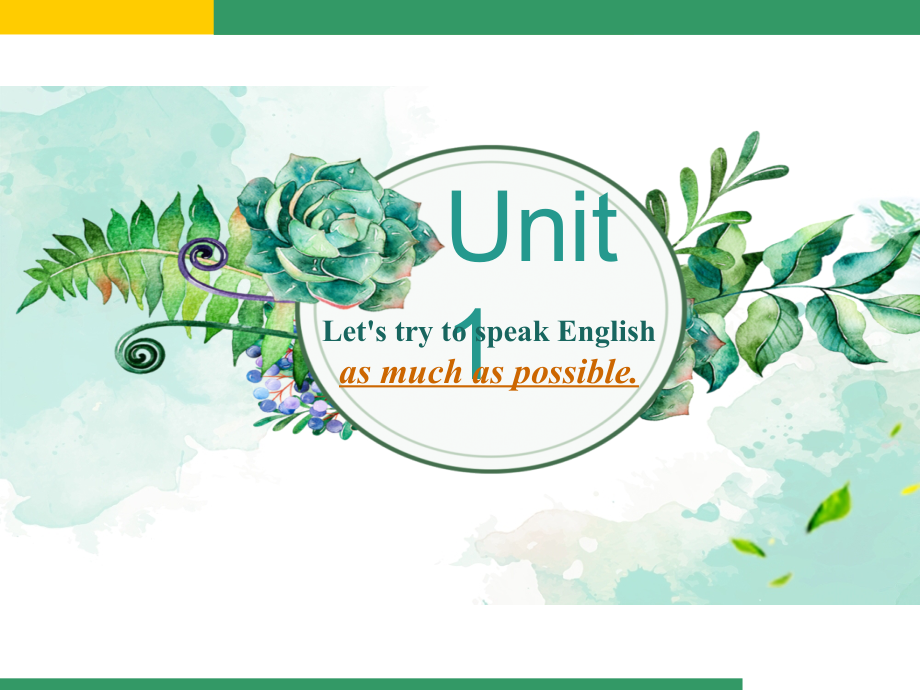 Unit1Let´strytospeakEnglishasmuchaspossible. (2).ppt_第2页