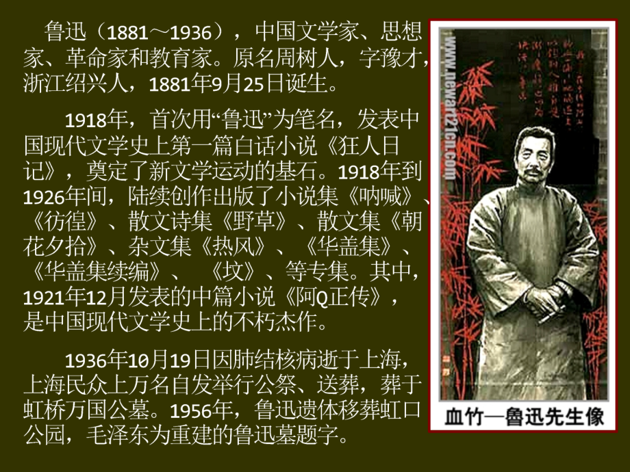 《祝福》PPT.ppt_第2页
