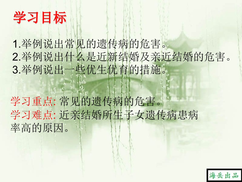 第三节遗传病与优生.pptx_第2页