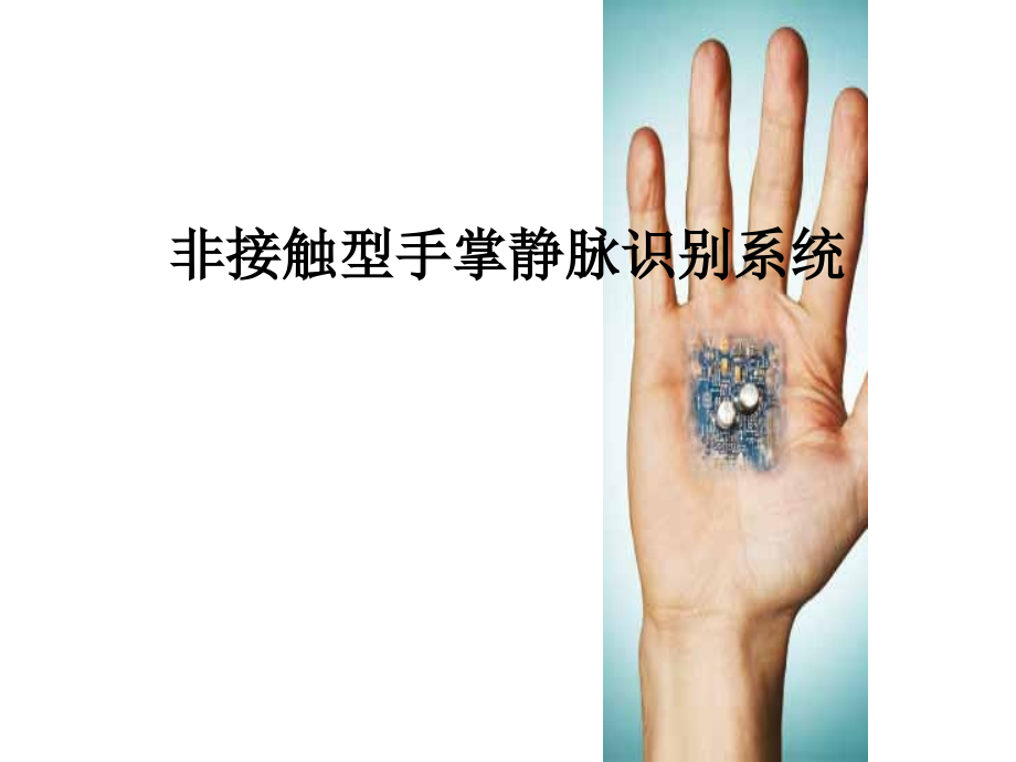 非接触型手掌静脉识别系统PalmSecure.ppt_第1页
