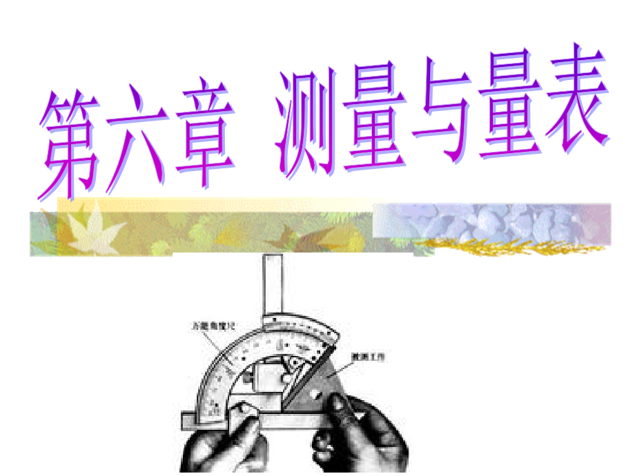 第六章测量与量表.ppt_第1页