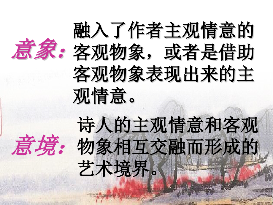 浅谈唐诗宋词中的意象.pptx_第1页