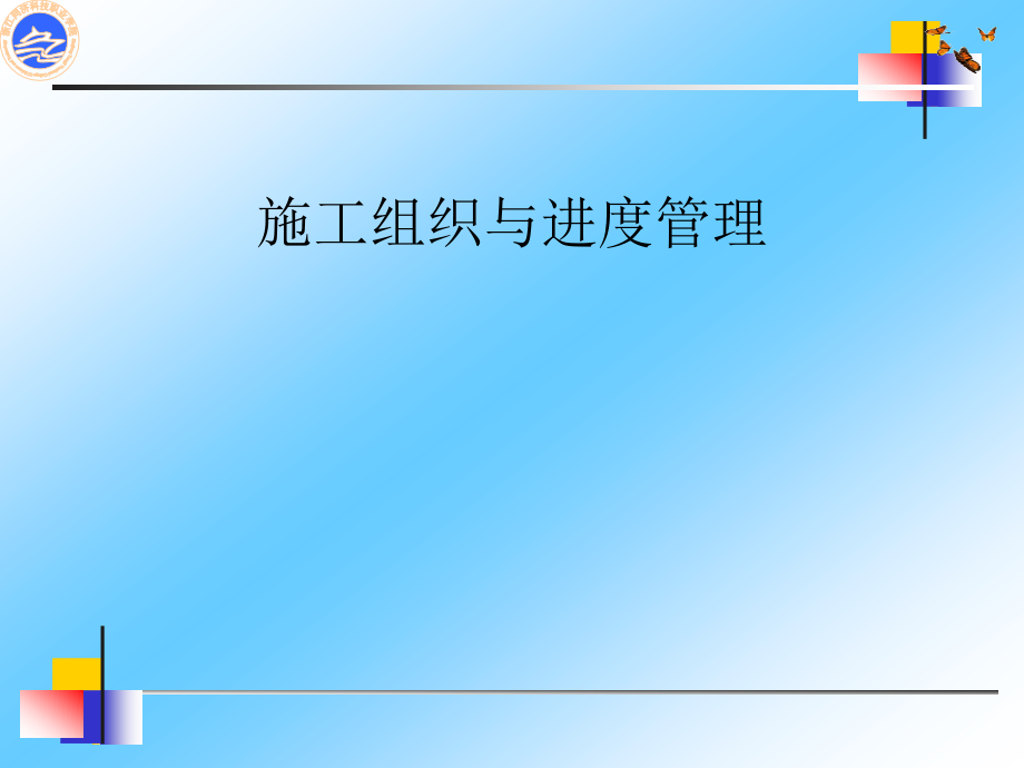 施工组织与进度控制讲座.ppt_第1页