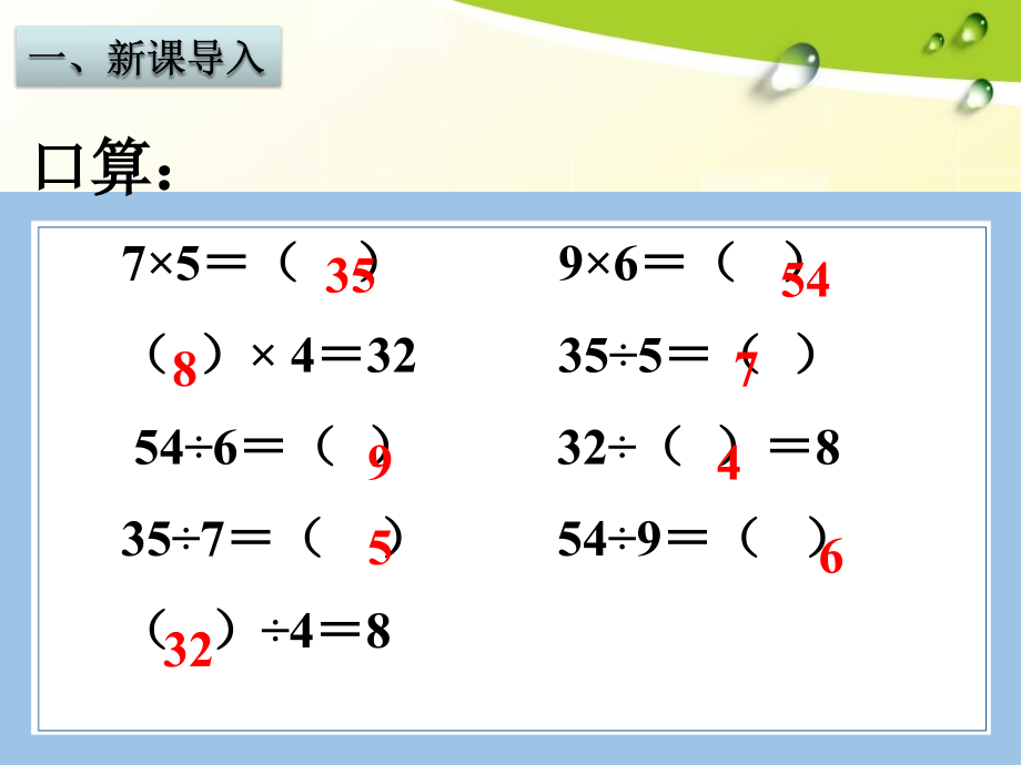 人教版数学四年级下册-01四则运算-02乘、除法和各部分之间的关系-课件02.ppt_第2页