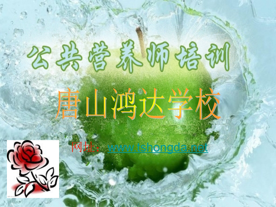 营养师考试报名培训.ppt_第1页