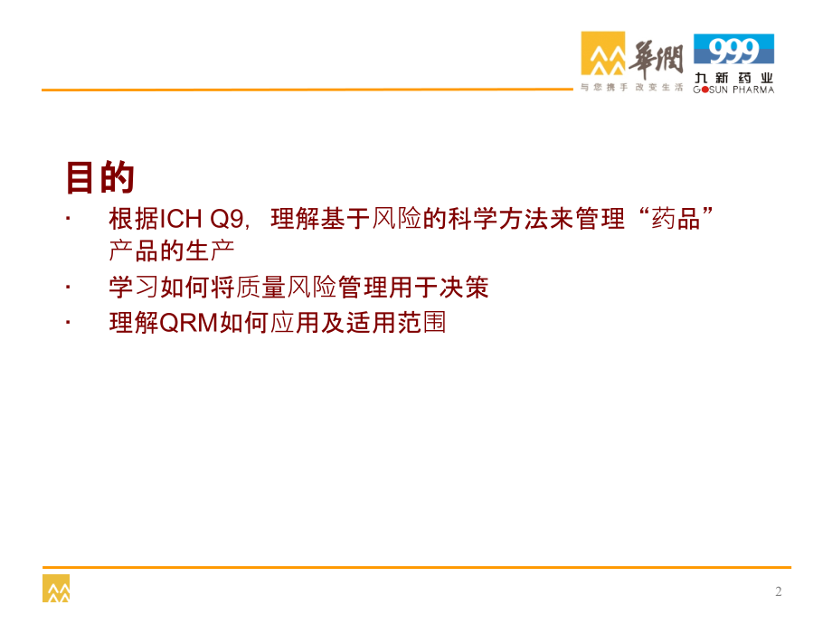 徐影-针对药品生产理解并应用QRM全.ppt_第2页