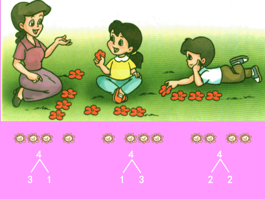 (人教新课标)一年级数学课件-上册几和几公开课课件.ppt_第2页