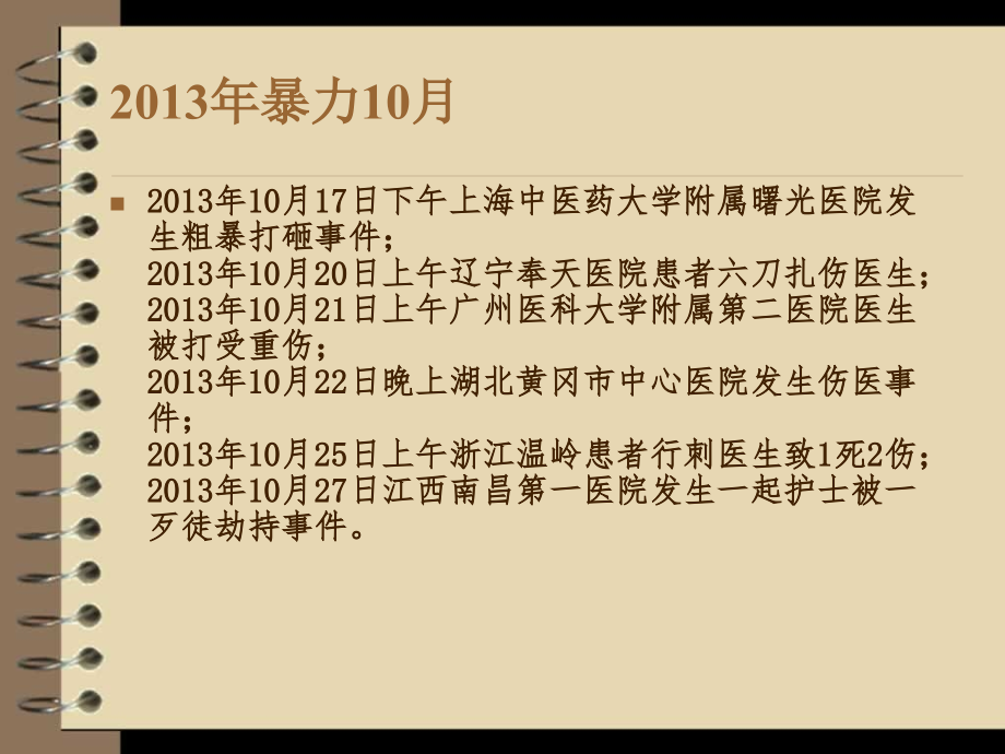 医院暴力事件防范与应对.ppt_第2页