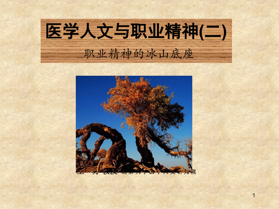 医学人文与职业精神.pptx_第1页