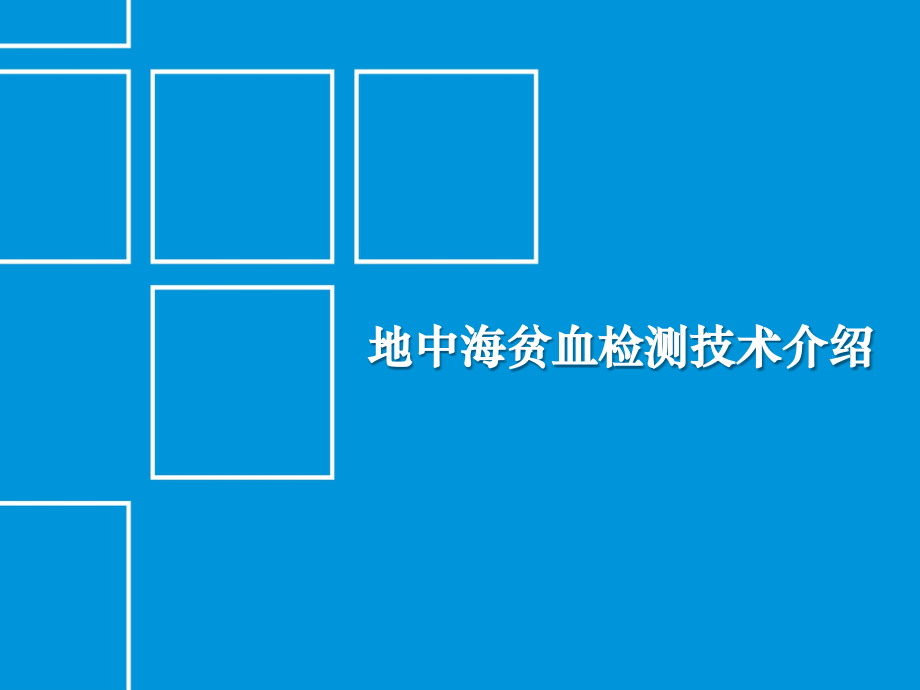 地中海贫血及新生儿筛查检测项目介绍.pptx_第2页