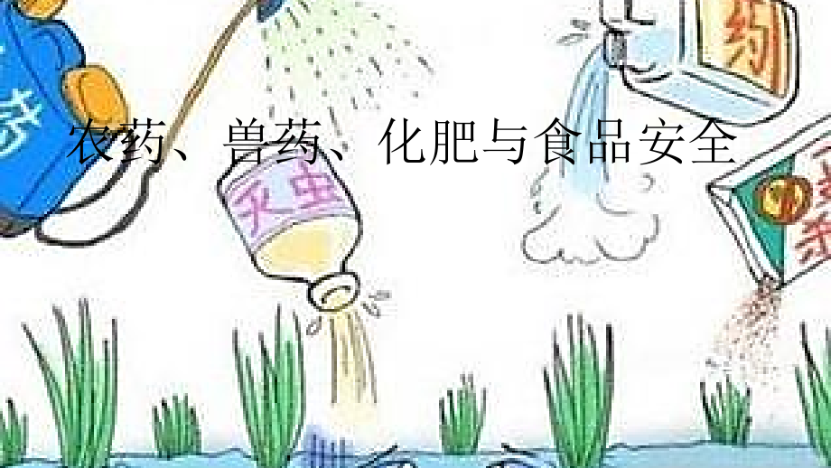 农药、兽药、化肥与食品安全.pptx_第1页