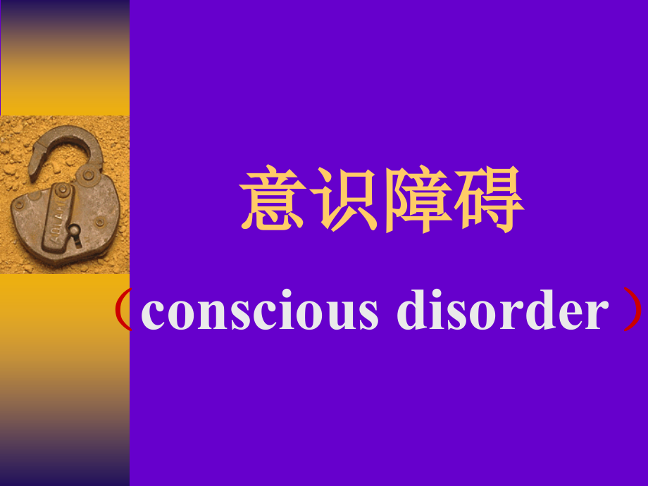 意识障碍PPT幻灯片概述.ppt_第1页