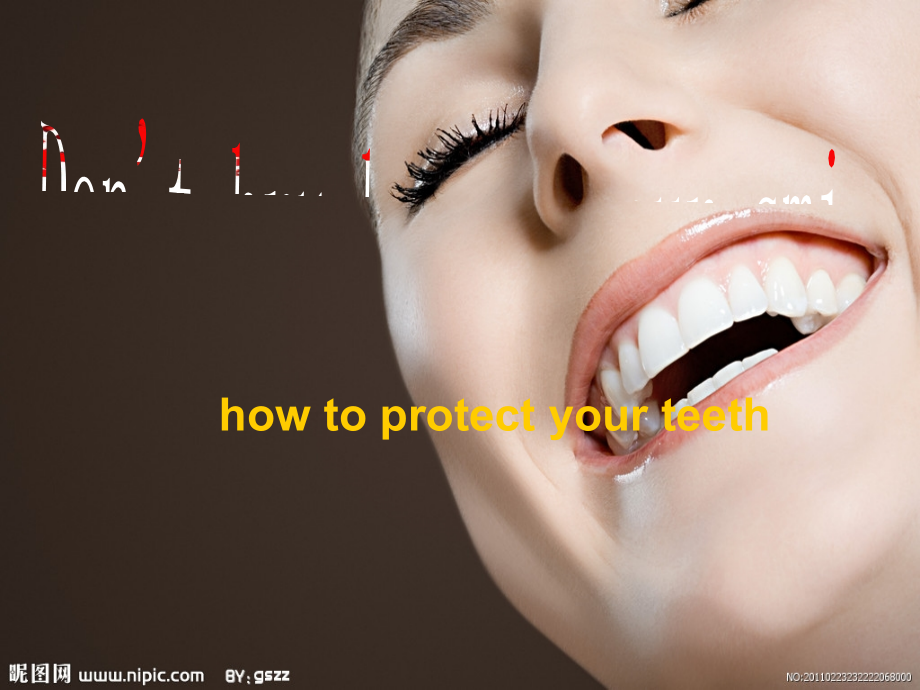 how-to-protect-your-teeth.如何保护你的牙齿.ppt_第1页