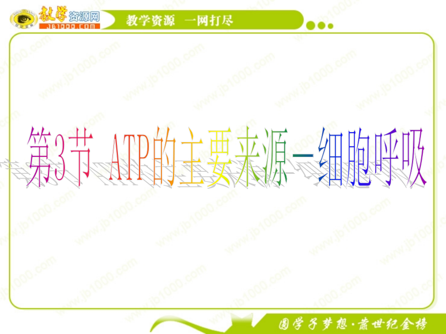 回顾：1、细胞呼吸的概念2、细胞呼吸的方式？及产物？.ppt_第1页