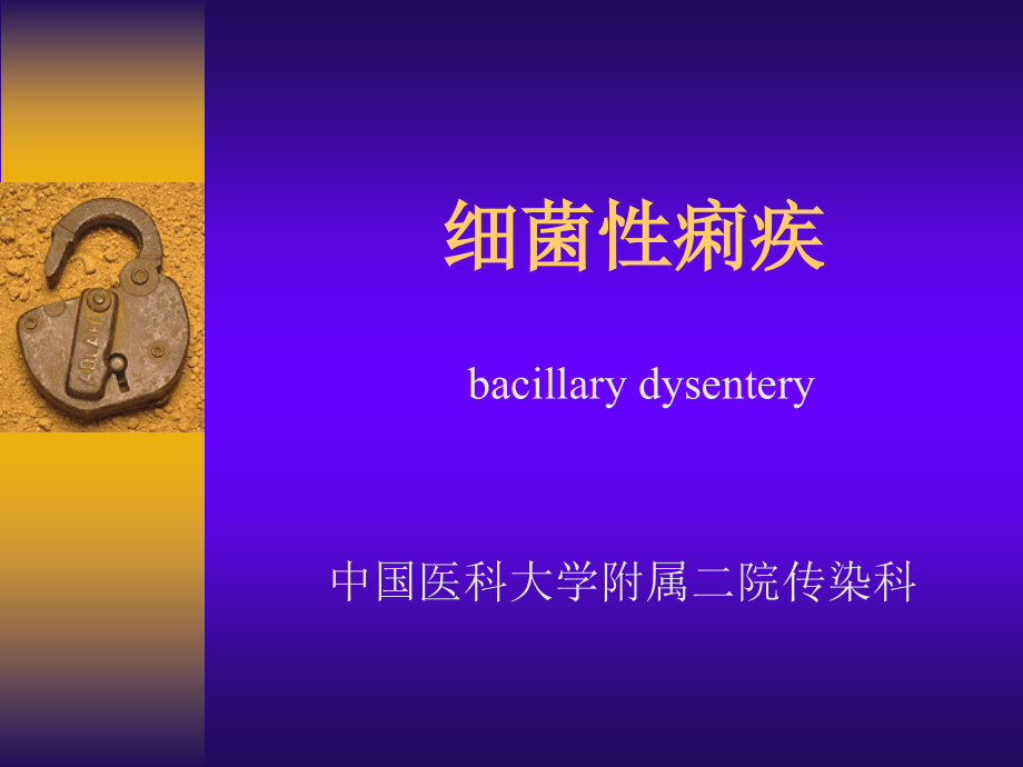 细菌性痢疾的诊治.ppt_第1页