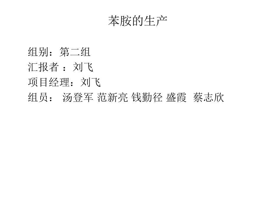 项目二__苯胺的制备.ppt_第1页