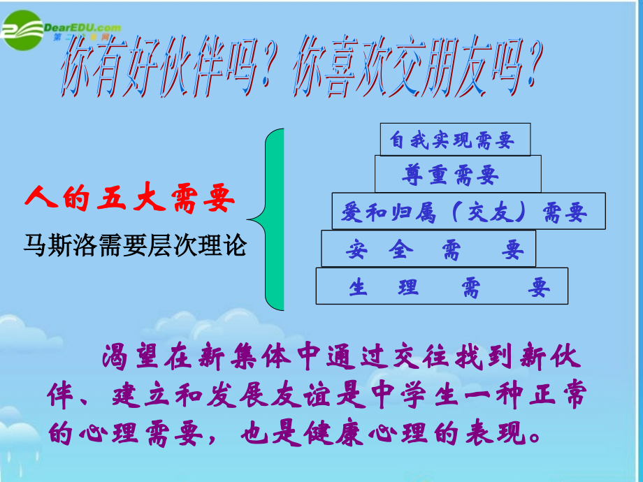 七年级政治上册-认识新伙伴课件-粤教版.ppt_第2页