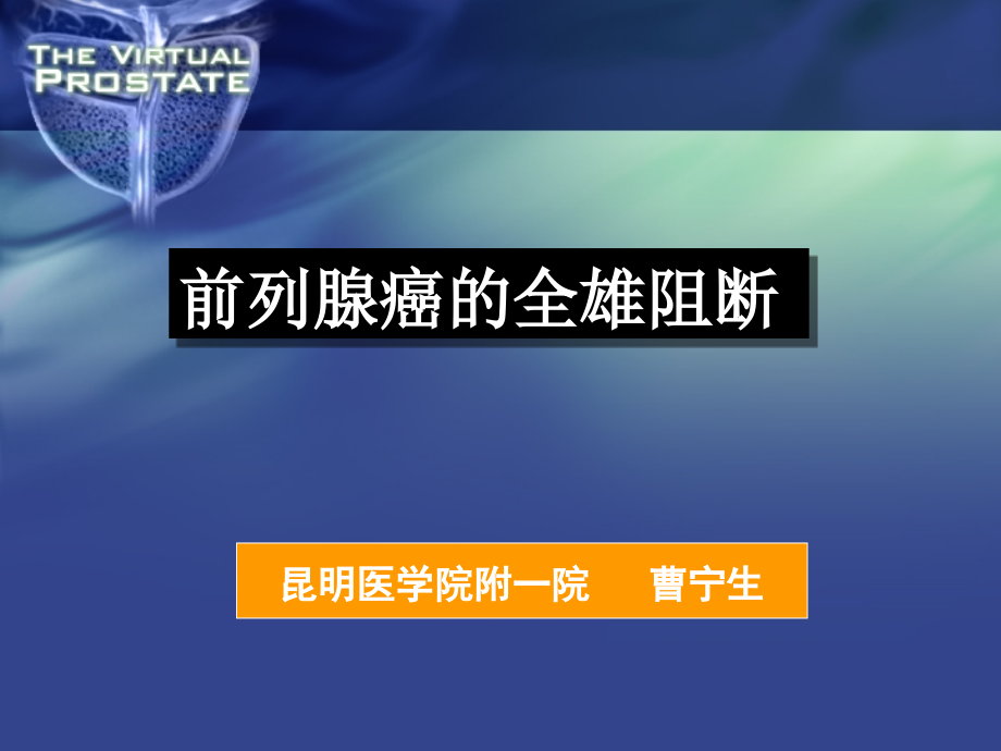 前列腺癌的全雄阻断.ppt_第1页