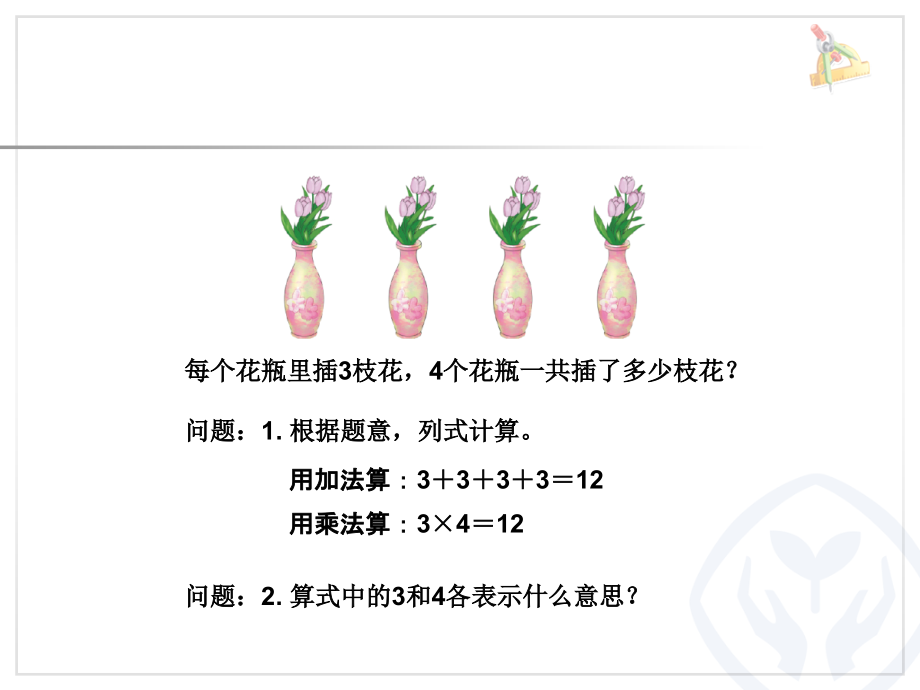 小学数学小学四年级乘除法各部分的意义和各部分间的关系.ppt_第2页